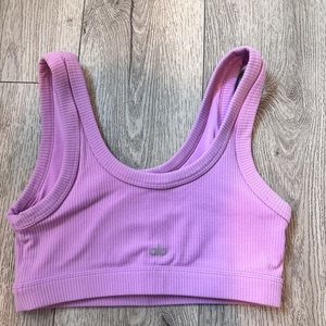 Alo ribbed bra